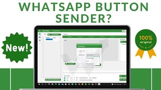 Wasender AI BUTTON demo | WhatsApp bulk sender | new features