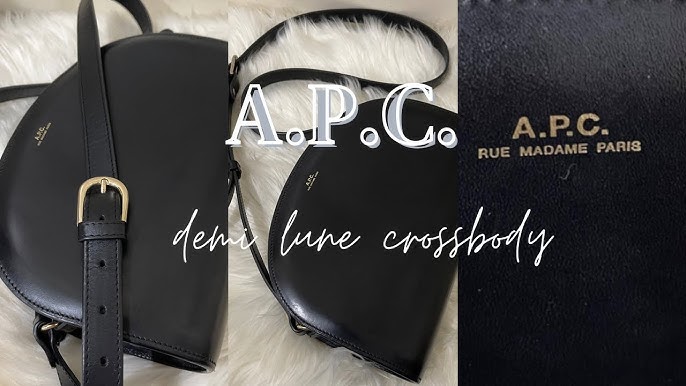 to shop / {purse diaries} apc half moon bag review