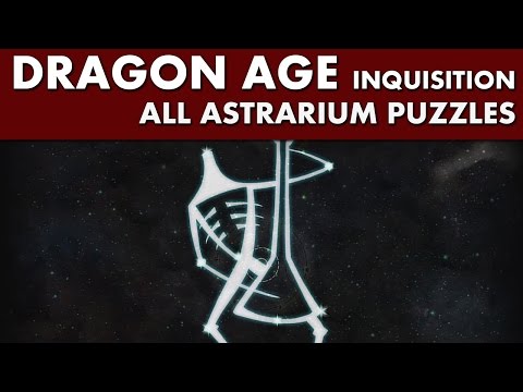 Video: Dragon Age Inquisition - Astrarium-pussellösningar, Platser, Guide, Svar