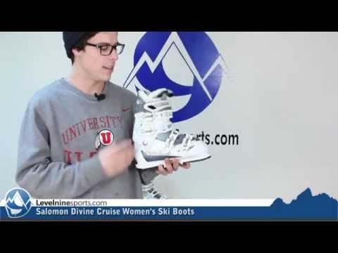 Salomon Divine Cruise Women's Ski Boots - YouTube