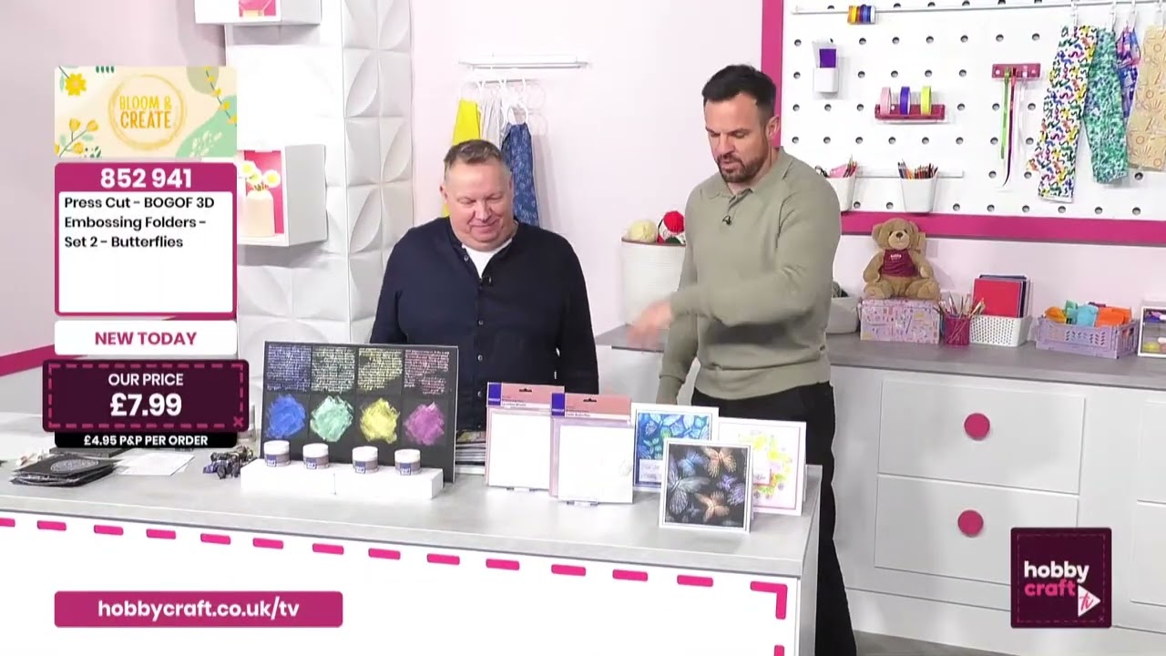 Press Cut BOGOF Embossing Folders