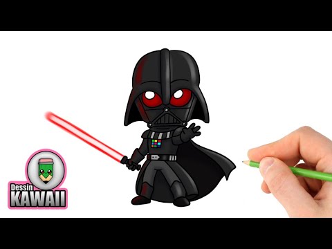 How to draw Darth Vader easy 