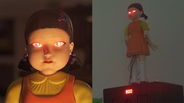 오징어게임 알람시계 피규어 만들기