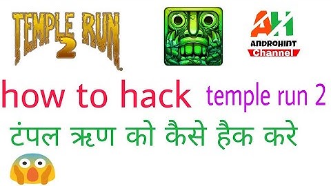 how to hack temple run 2 ||2018 new tricks||"latest version"