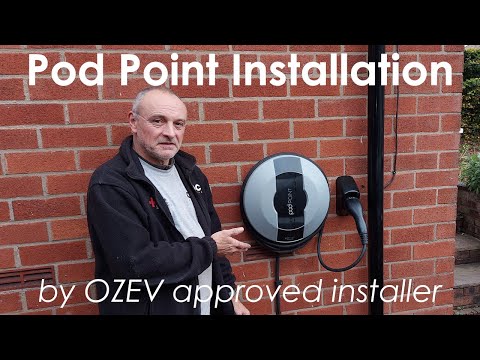 Pod Point Installation by OZEV approved installer
