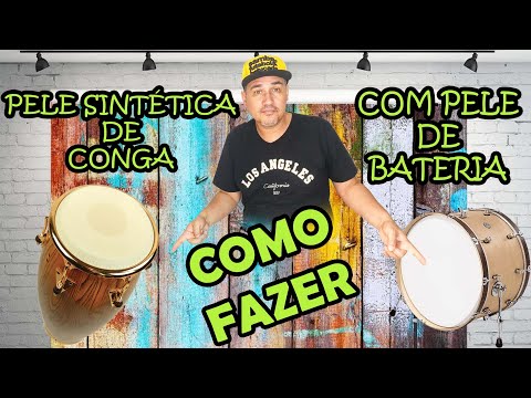 Vídeo: De que são feitas as congas?