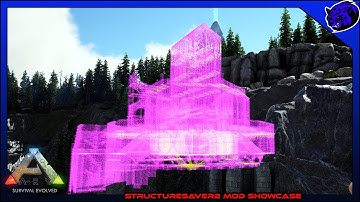 STRUCTURESAVER2 MOD SHOWCASE | ARK: SURVIVAL EVOLVED