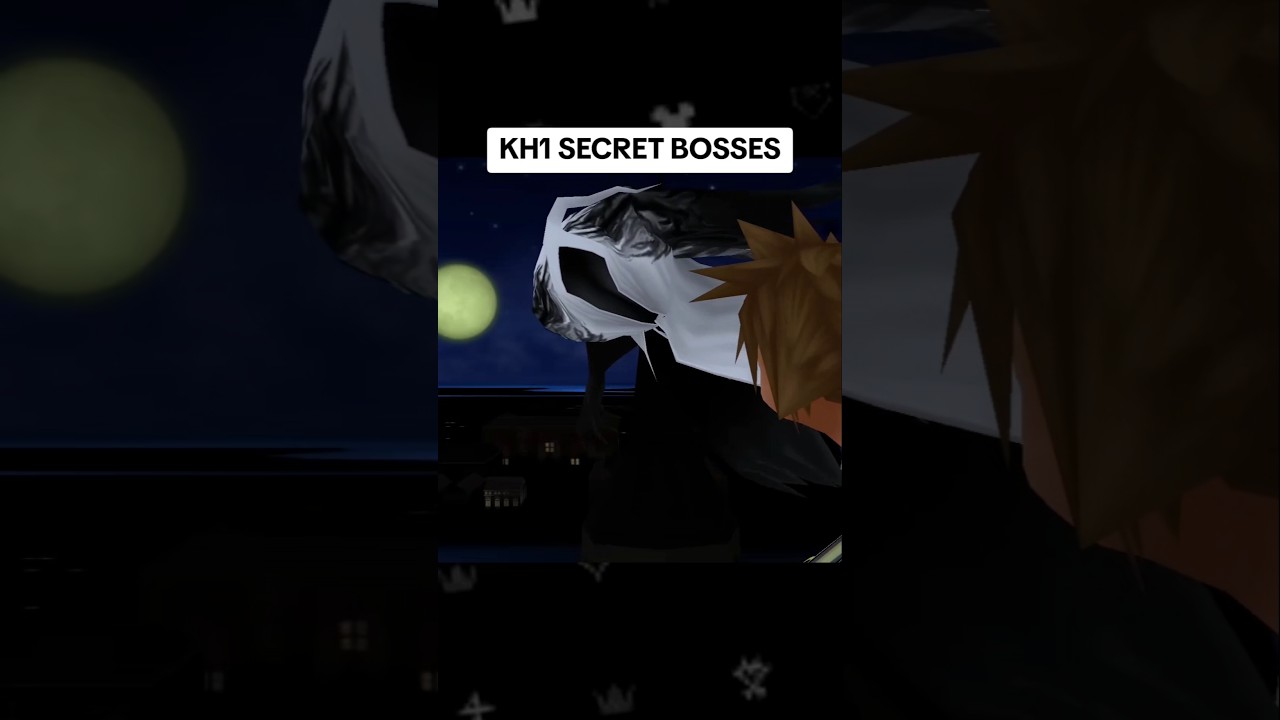 Секретные боссы KH1 были другими 