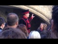 Part of legendary Tower of London warden Billy Beefeater's tour