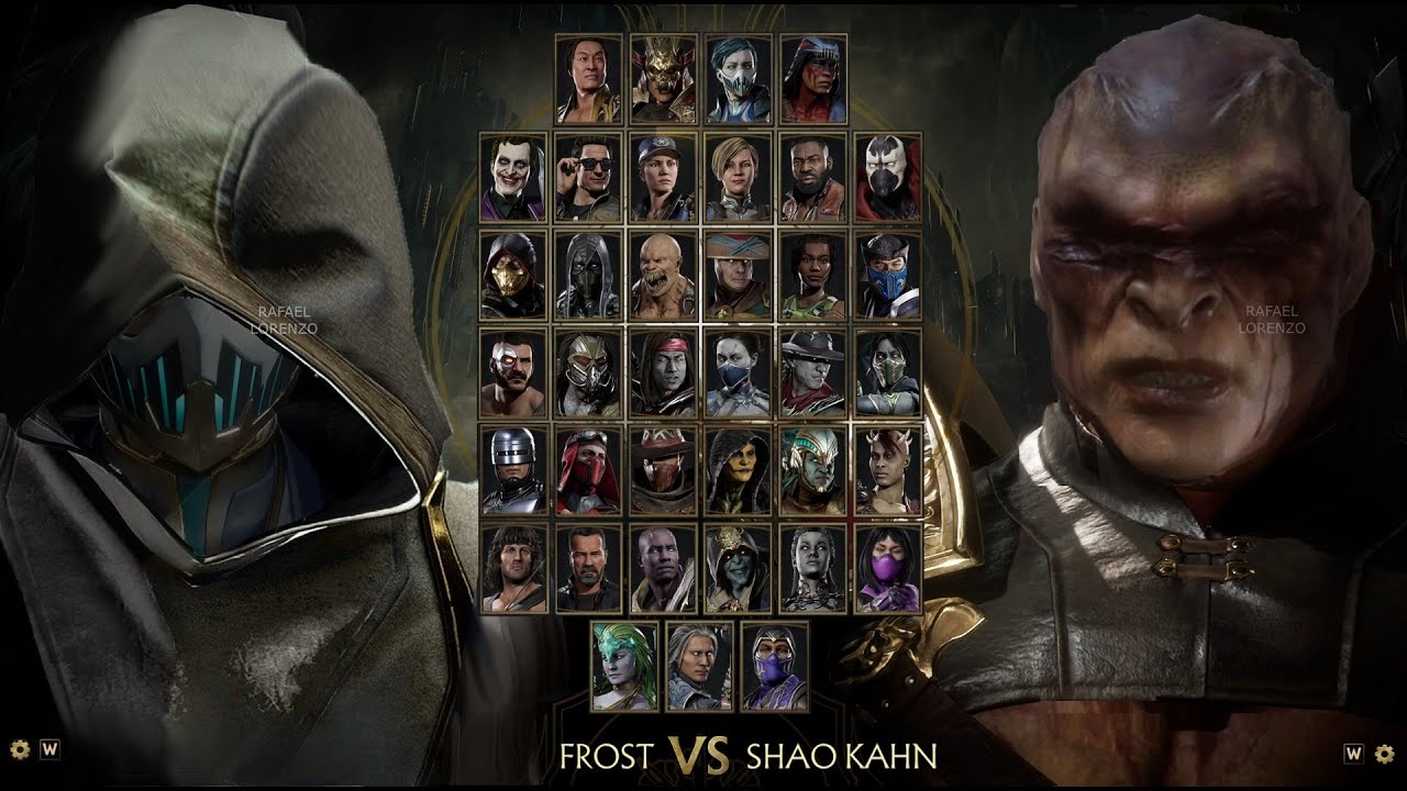 MORTAL KOMBAT SHAO KAHN Evolution Skins Costumes MK2 - MK11