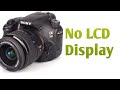 Sony A 58 No LCD Display || LCD Problem || Flap Change All Problem Solved