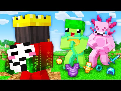 I Pretended To Be A NOOB In Minecraft Build Battle, Then Used //PASTE!