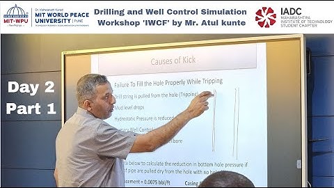 Day:2 Part:1 Drilling and Well Control Simulation Workshop 