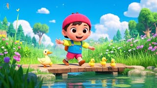 Ducky Wings Go Flap, Flap, Flap | Movement Song for Kids | Nursery Rhymes & Songs for Children