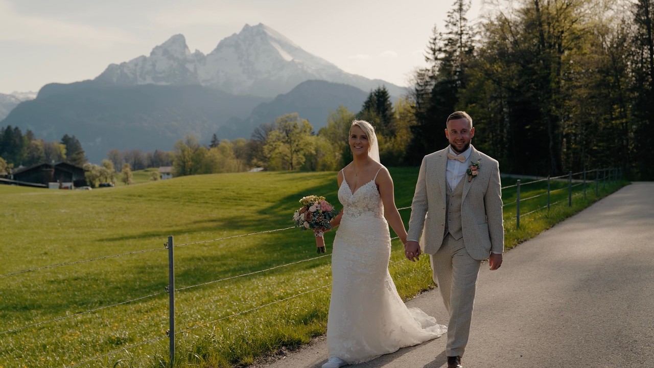 Salzbergalm Berchtesgaden Wedding Film | Bavarian Alps Destination | Wes & Rachel