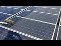 portable waterless solar panel cleaner