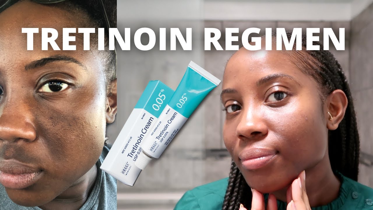 My Tretinoin, Retinol, RetinA Skincare Regimen! YouTube
