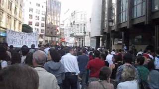 Manifestación por una democracia real - Valencia