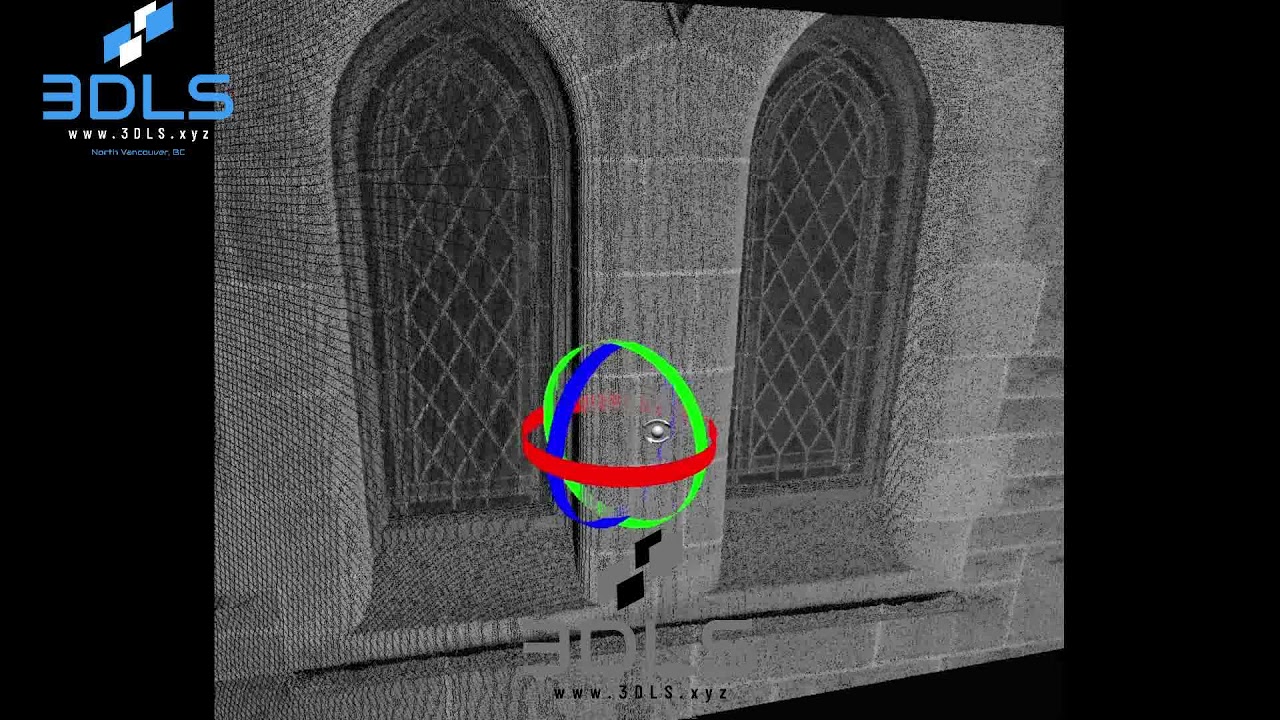 Masonry as Pointcloud Laser Scanned by 3DLS