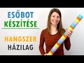 Esőbot készítése - Hangszer házilag | Manó kuckó