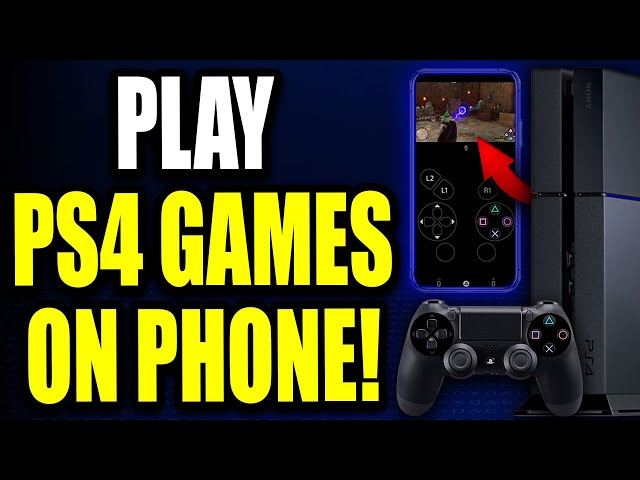 How To Play PS4 Games On Phone (2023) 