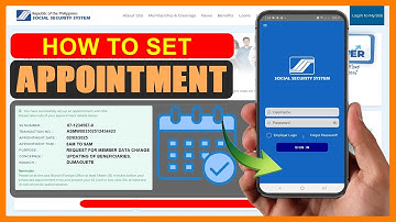 HOW TO SET APPOINTMENT IN SSS ONLINE 2025