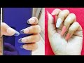 DIY Fake Nails from plastic bottle || ARTIFICIAL NAILS AT HOME || घर पे नकली नाखून बनाना सीखे