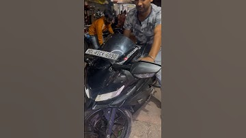 Zx10R replica mirrors installed in R15 V3- #trending #viral #shorts #yamaha