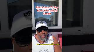 Best Loans To Pay Rent With a Bad Credit