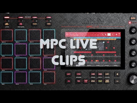 MPC Live Tutorial - Clips - YouTube