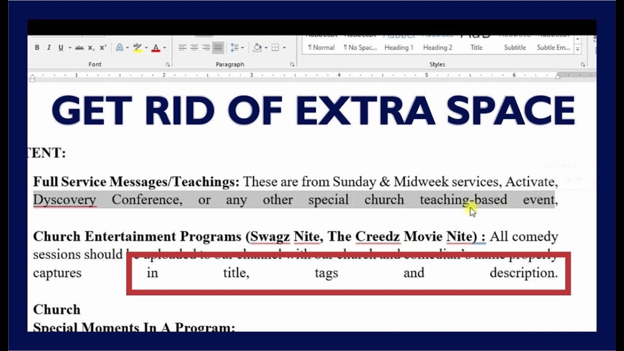 ms-word-tricks-how-to-remove-extra-spaces-between-words-fast-youtube