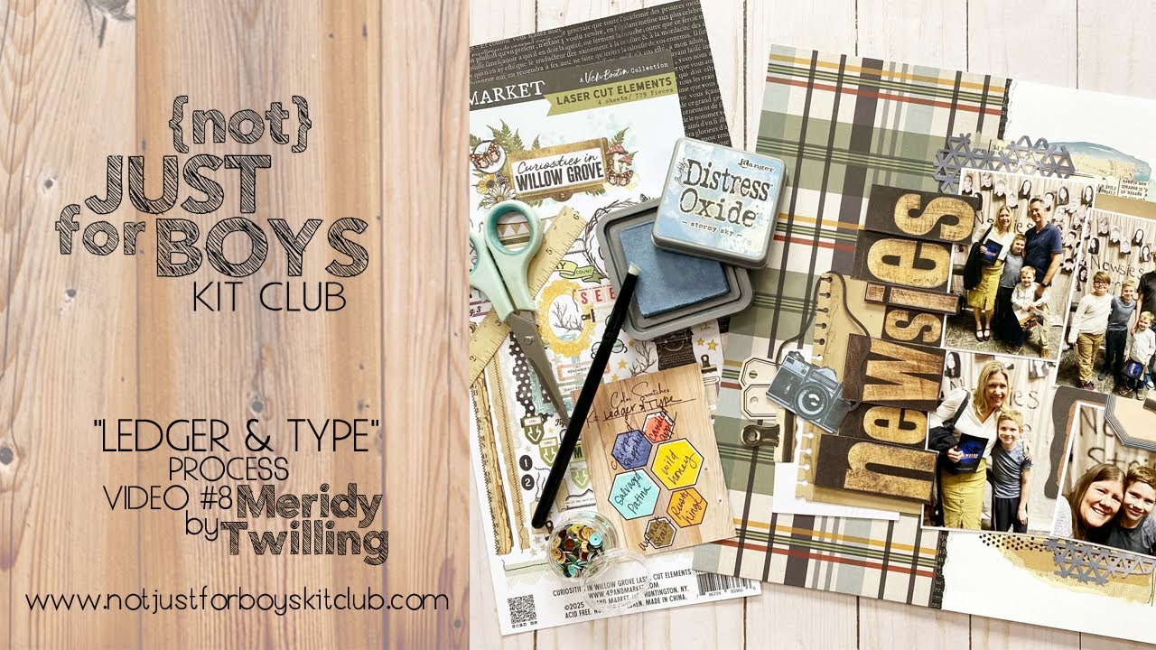 Видео №8 о процессе "Ведение бухгалтерских книг и набор текста" в NJFB от Мериди Твиллинг.