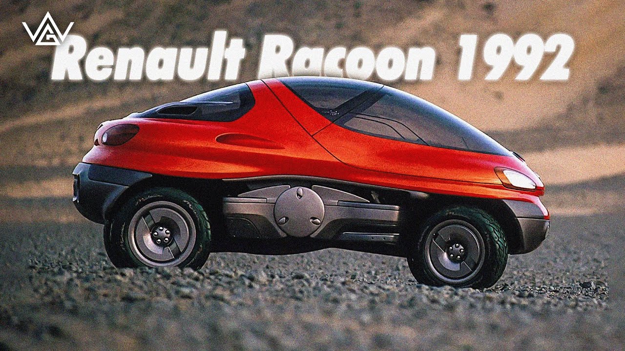 Reanult Raccon Renault Racoon 1992 : Le Concept-Car Amphibie Qui a Fasciné et Divisé ...