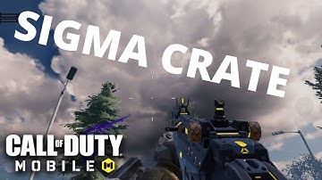 SIGMA CRATE OPENING AND DRH GEOMETRY GAMEPLAY | CODM | MP RANKED | SEASON 9