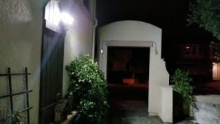 Solar SUN FORCE Triple Head 180 LEDs Motion Sensor Light Night Test 1 30 2019