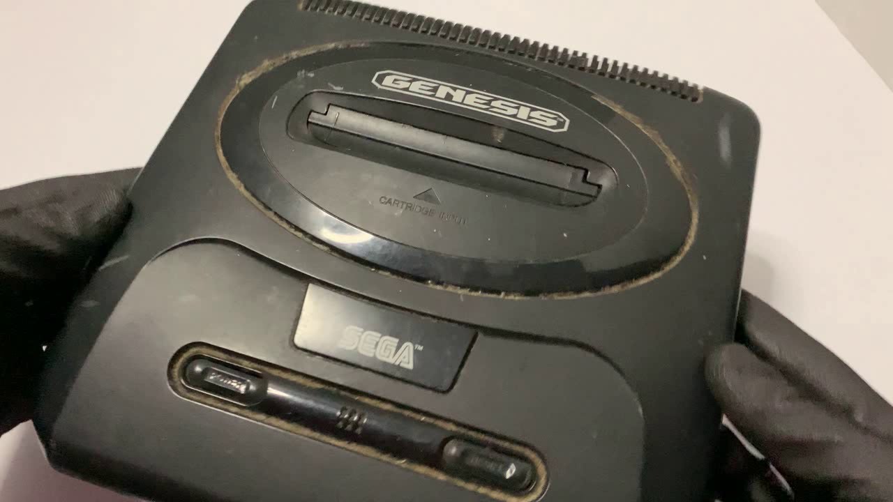 Deep Cleaning A Sega Genesis