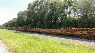 Long, Slow CSX Q514 - Locomtives 3306, 308, 3021
