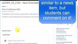Activity Feed Loyola 2017