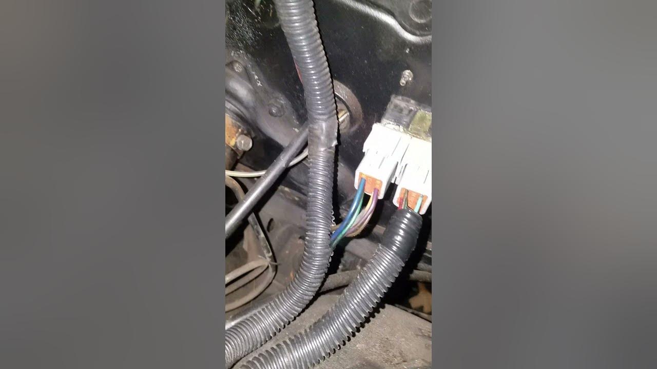1961 Impala wiring pigtail connector upgrade. factory wiring YouTube