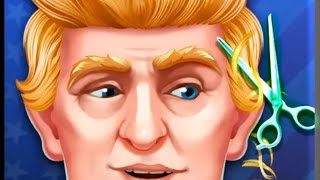 President Hair Salon - Spa Donald Trump Game screenshot 1