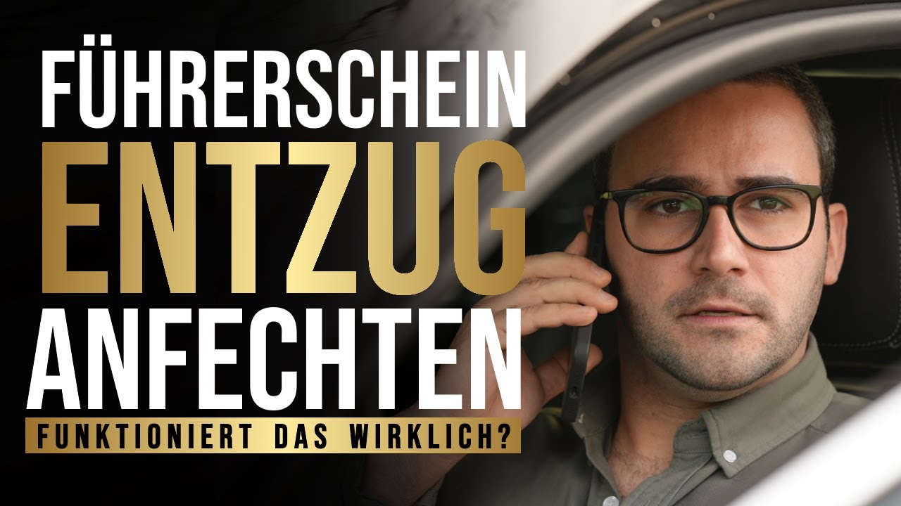 FÜHRERSCHEINENTZUG | Wie läuft das überhaupt ab und kann ein Anwalt helfen? | 2022