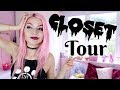 Pastel Goth Waredrobe Tour And Organization