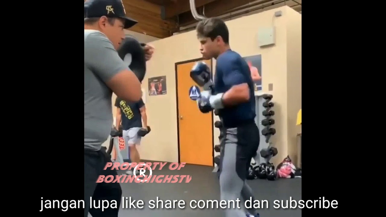 Ryan garcia high speed punch YouTube