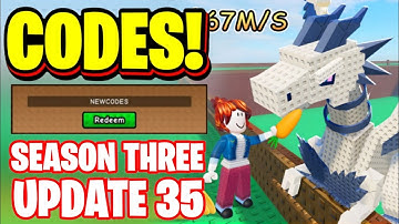 *SEASON THREE* ALL WORKING SEASON THREE UPDATE 35 CODES FOR BUILD A ZOO! ROBLOX BUILD A ZOO CODES