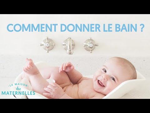 Vidéo: Comment Baigner Un Bébé à 3 Mois