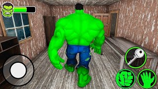 Playing As Hulk  Batman  In Granny House 