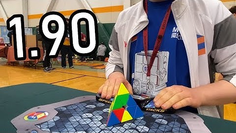 1.90 Official Pyraminx Average! (31st in the World)