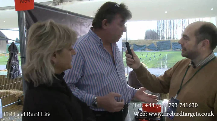 Firebird Reactive Gun Targets at the British Shooting Show