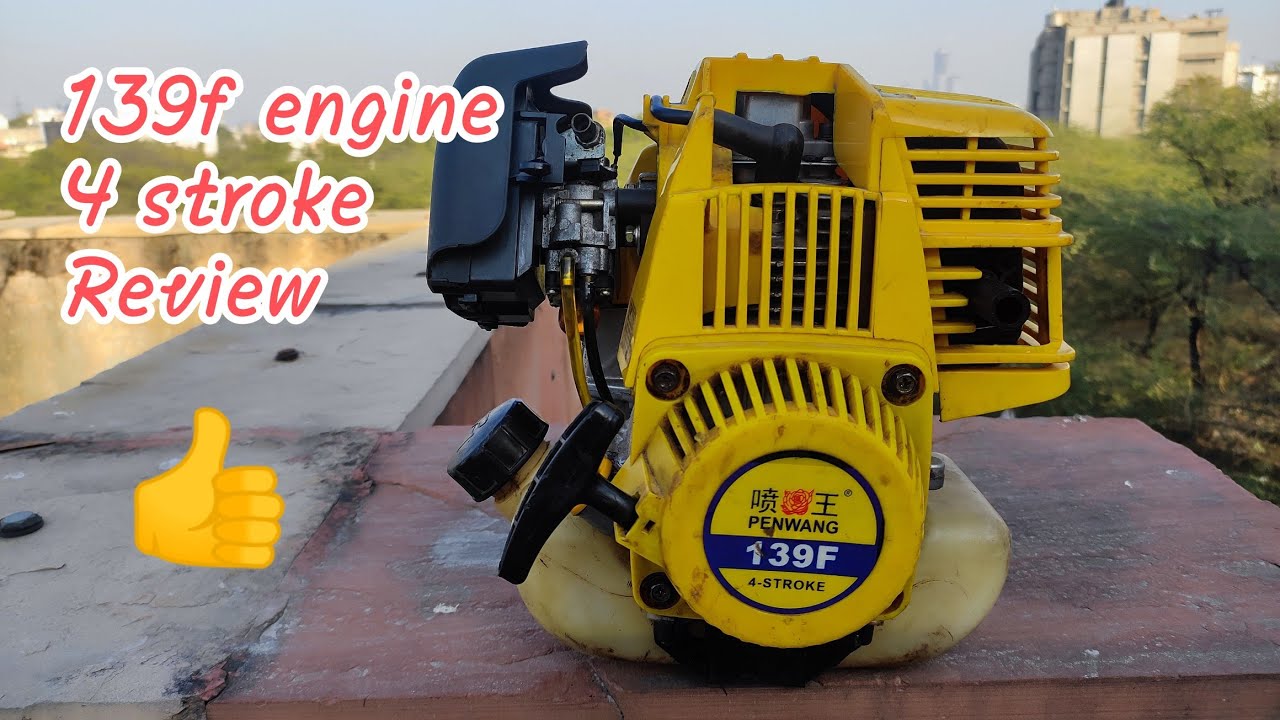 139f engine 4 stroke #honda #gx35 #brush cutter #mini #2 stroke - YouTube