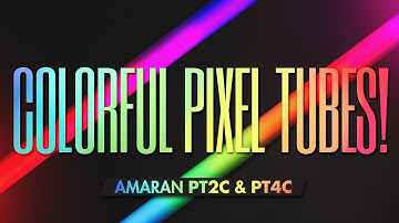Colorful Pixel Tube Lights | Aputure Amaran PT1c, 2c, and 4c